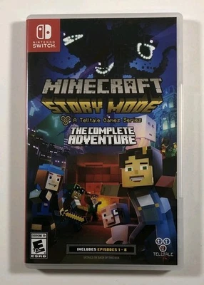 Minecraft Story Mode The Complete Adventure (Nintendo Switch) SHIPS TODAY! - Image 1 of 4