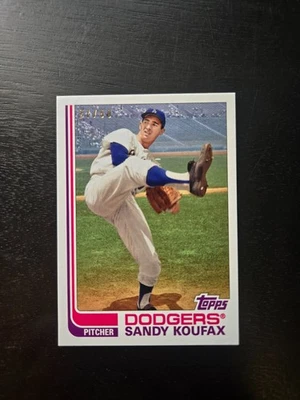 2020 Topps Transcendent VIP Party Through The Years Sandy Koufax 1982 #/50 - Image 1 of 2