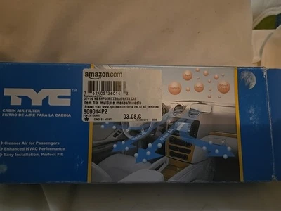 For Nissan Frontier 2005-2016 TYC Cabin Air Filter 80014P2 NIB  - Image 1 of 4