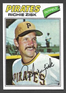 1977 TOPPS #483  Richie Zisk  PITTSBURGH PIRATES  NM+   A