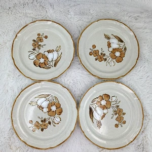Vintage Baroque Autumn Fair 7.50" Salad Plate Hearthside Stoneware Japan Made - Picture 1 of 16