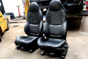 BMW Z3 Sport Z3M Black Leather Electric Heated Seats PAIR - Picture 1 of 23