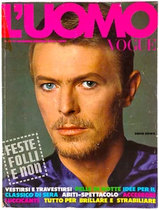 David Bowie BRUCE WEBER Oliviero Toscani NIGHT MAGAZINE Punk CLUBS L’uomo Vogue - Picture 1 of 12