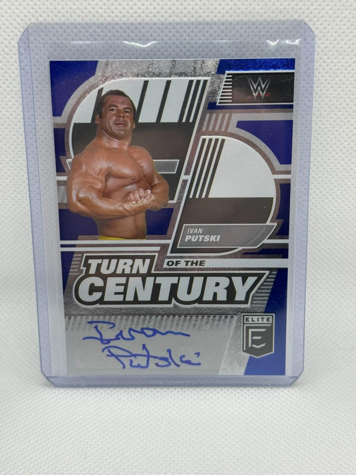 2023 Donruss Elite WWE Ivan Putski Turn of the Century BLUE AUTO AUTOGRAPH 15/25