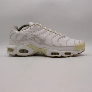 Nike Air Max Plus TN White  Men's Size 10.5 Athletic Shoes Sneakers AJ2029-100 - Picture 1 of 12