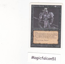 X1 hypnotic specter unlimited card english (1993) EX +/nm magic mtg ★★★★