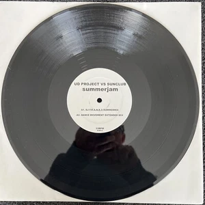 UD Project Vs Sunclub – Summer Jam (4 Mixes 12'' PROMO 2003 TESTED EX HOUSE/DONK - Imagen 1 de 5