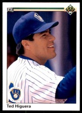 1990 Upper Deck Ted Higuera Baseball Cards #627