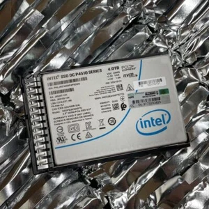 Intel SSD P4510 Series DC NVME U.2 2.5" SSDPE2KX040T8PH Solid State Drive 4TB HP - Picture 1 of 6