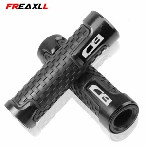 For Honda CB 400 500 750 1300 Motorcycle 22mm 7/8'' Handle Bar Gel Hand Grips - Picture 1 of 6