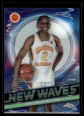 Jadyn Donovan 2023 Topps Chrome McDonald's New Waves A Card #NW-15 - Image 1 of 2