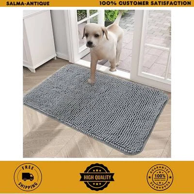 Tapete para porta de cachorro OLANLY para patas enlameadas 30X20, absorve umidade e sujeira, absorvente - Imagem 1 de 4