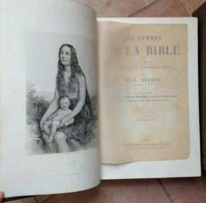 LES FEMMES DE LA BIBLE (1850) DARBOY 2 VOLUMES 39 GRAVURES PLEINE PAGE - Imagen 1 de 10
