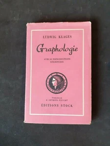 Ludwig Klages - Graphologie - Stock (1949) - Imagen 1 de 1