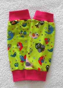   Puños puños para piernas niñas pájaros hechos a mano - Imagen 1 de 1