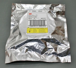 (25) 3M 983C Coated Fiber Disc 66910, 7" x 7/8", 50 Grit / P50, Ceramic, YF - Picture 1 of 5