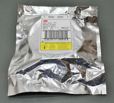 (25) 3M 983C Coated Fiber Disc 66910, 7" x 7/8", 50 Grit / P50, Ceramic, YF - Image 1 of 4