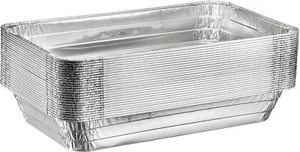 (10 Count) Full Size Deep Disposable Aluminum Steam Table Foil Pans - Picture 1 of 2