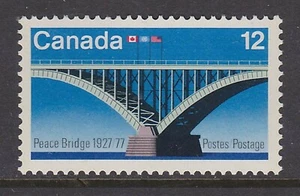 CANADA NO 737, PEACE BRIDGE,  MINT NH - Picture 1 of 1