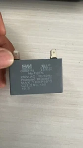 Condensador de funcionamiento motor ventilador CBB61 250V 14UF 4 PINES 250VAC - Imagen 1 de 4