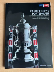 FA CUP FINAL PROGRAMME 2008 Cardiff City v Portsmouth - Picture 1 of 1