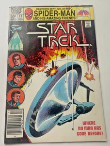 Cómic variante de quiosco de Marvel Star Trek #16 firmado por el escritor Mike W. Barr - Imagen 1 de 6