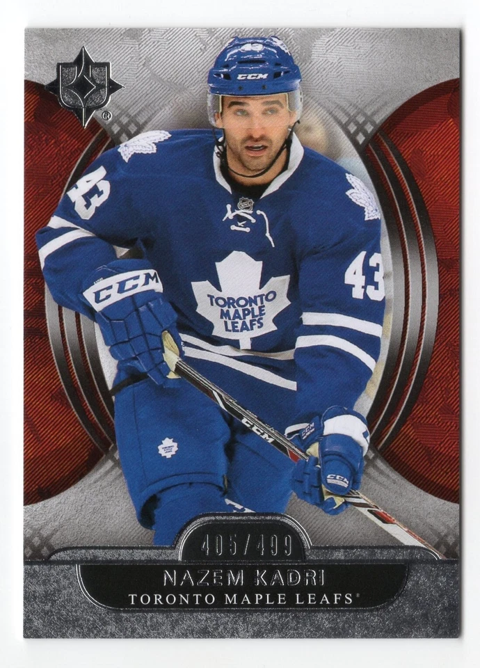 2013-14 Upper Deck Ultimate Collection #40 Nazem Kadri Serial # 405/499 - Image 1 of 1