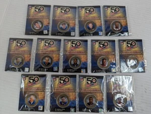 2009 Buffalo Bills NFL Football 50 Years Medallion Collection Complete Set Noco - Picture 1 of 1