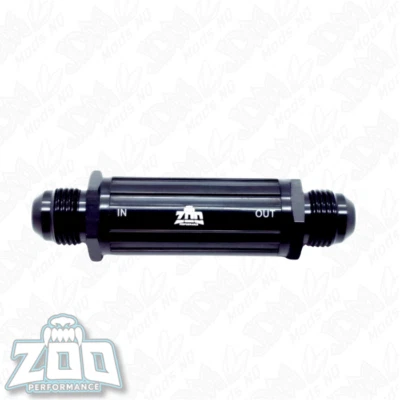Zoo Performance AN-8 Inline Billet Fuel / Oil Filter - Image 1 of 3