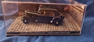 James BOND CAR COLLECTION 040 CITROEN TRACTION AVANT From Russia With Love lot a - Picture 1 of 7