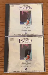 ORIGINAL SOUNDTRACK ""DISNEY'S FANTASIA"" SELTENES ORIGINAL 1990 USA 2CD ALBUM - Bild 1 von 1