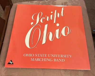 THE OHIO STATE UNIVERSITY MARCHING BAND - LP - Script Ohio - Jon Woods - VG+ - Image 1 of 4