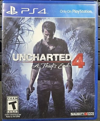 Uncharted 4 A Thief's End (PS4) PLAYSTATION 4 GOOD!!! - Image 1 of 3
