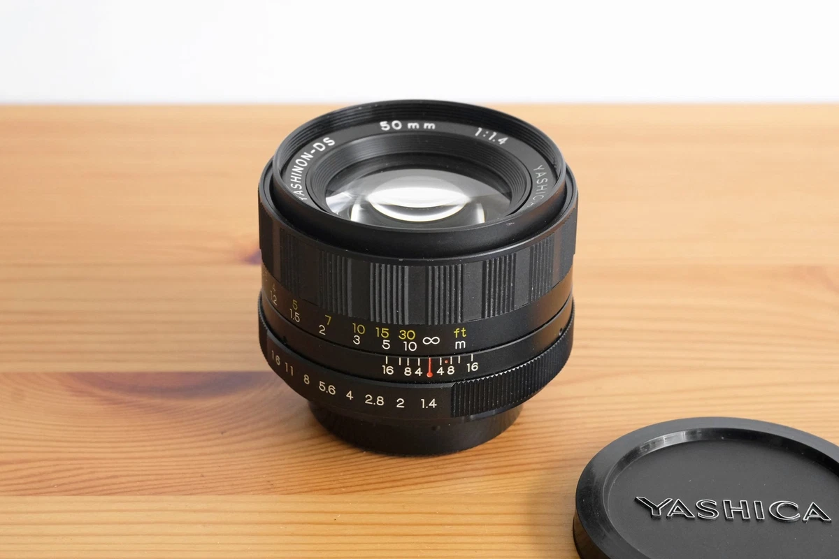 Yashica 50mm f/1.4 Camera Lenses for sale | eBay