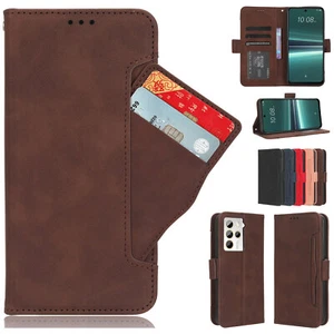 For HTC U23 Pro 5G, Luxury Separable Card Slot Leather Wallet Stand Case Cover - Picture 1 of 29