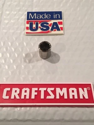 CRAFTSMAN  USA 1/4" 6 PT POINT SAE OR METRIC SHALLOW SOCKETs CHOOSE SIZE - Image 1 of 2