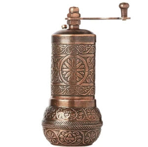 4,3" Türkische Pfeffer Salz Gewürz Samen Mühle Mahlwerk 4,3 Zoll Alte Kupfer Farbe - Bild 1 von 7