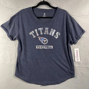 NFL Tennessee Titans T-Shirt Blue Size Xtra Large - Picture 1 of 7