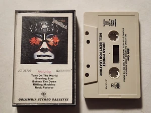 JUDAS PRIEST HELL BENT FOR LEATHER CASSETTE TAPE 1979 CBS RECORDS - Picture 1 of 1