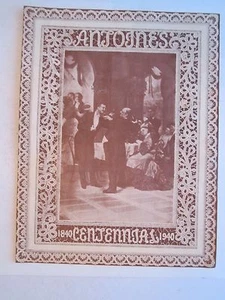 1940 ANTOINE'S RESTAURANT MENU - 11 1/2" X 9" CLOSED MENU - TUB BN-14 - Picture 1 of 5