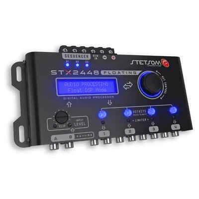 Stetsom STX2448 FLOTANTE DSP CROSSOVER EQ + ENVÍO EL MISMO DÍA DESDE EE. UU.! Foto 1 de 4