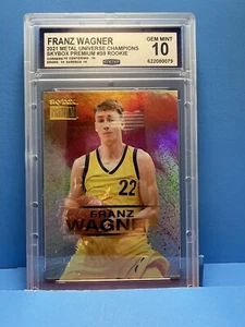 Franz Wagner 2021 Skybox Metal Universe Champions Skybox Premium #S-9 CCG 10 - Picture 1 of 2