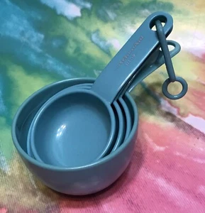 KitchenAid Universal Measuring Cups, Set Of 4 Aqua Sky Blue 1/4 1/3 1/2 1 Cup - Picture 1 of 7