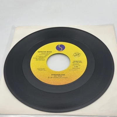 Depeche Mode – Strangelove 7" 45 Vinyl Record 1987 Mute/Sire – 7-27777-DJ PROMO - Image 1 of 4