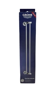 Grohe Handtuchhalter Doppel-Badetuchhalter, Essentials Authentic, chrom - Bild 1 von 6