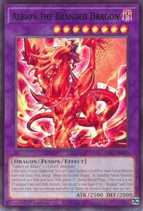 Albion the Branded Dragon - CH01-EN043 - NM - Ultra Rare - 1st ed - Yugioh - Picture 1 of 1