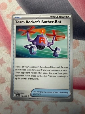 Team Rocket's Bother-Bot Uncommon SV10: Destined Rivals 172/182 NM - Image 1 of 2