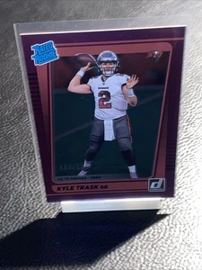 KYLE TRASK 2021 PANINI DONRUSS RATED ROOKIE PURPLE ROOKIE RC #D 334/500 Tampa - Foto 1 di 2