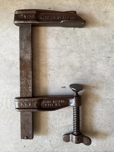 Abrazadera de barra Wetzler de colección resistente EE. UU. 🇺🇸 Long Island 408 - Imagen 1 de 16