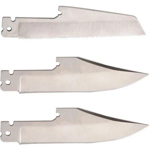 ABKT Tac Replacement Blades For Two Clip Point & One Saw Folding Knife AB1032BP - Picture 1 of 1